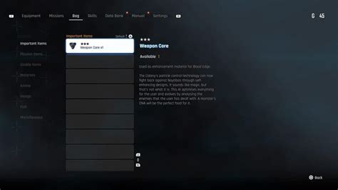 Stellar Blade demo: How to upgrade your weapon