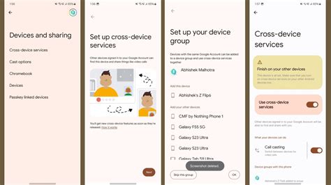 Step 1: Install Cross-Device Services on Android Phone