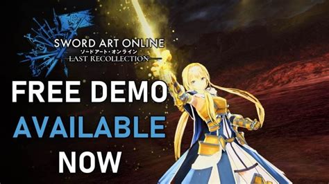 Sword Art Online: Last Recollection Demo Now Available