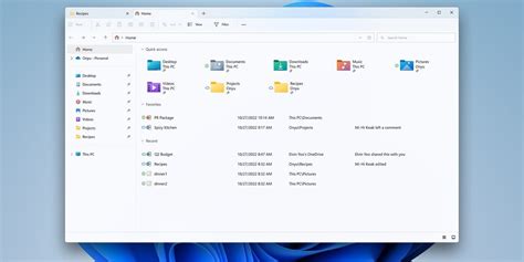 Tabbed UI in File Explorer Comes to Windows 11