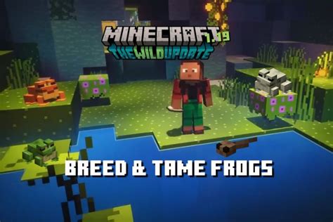 Tame and Breed Frogs in Minecraft