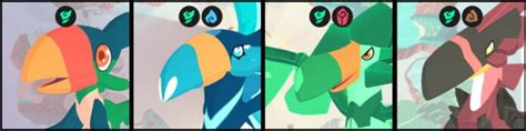 Temtem Tuwai evolutions