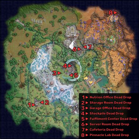 The Cycle: Frontier dead drop locations
