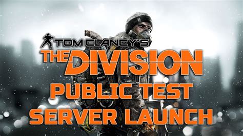 The Division Public Test Server Available Next Monday on PC