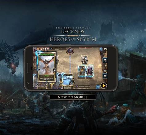 The Elder Scrolls Legends Now Live on Android and Apple Mobile