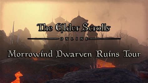 The Elder Scrolls Online New Video Gives Players a Look at the Dwarven Ruins in Morrowind