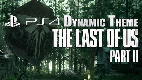 The Last of Us Part II PS4 Dynamic Theme ‘Stop Sign’ Now Available!