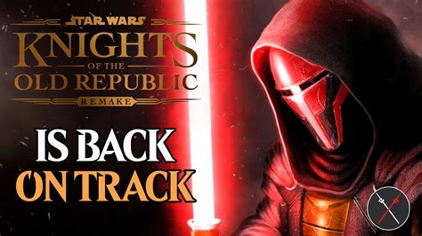 The Star Wars: KOTOR Remake is Back on Track