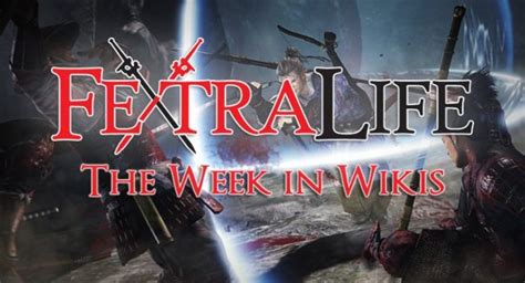 The Week in Wikis: New Games Galore