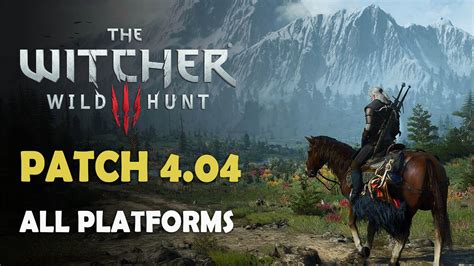 The Witcher 3 Gets Patch Update and Switch Finally Gets Netflix-Inspired DLC