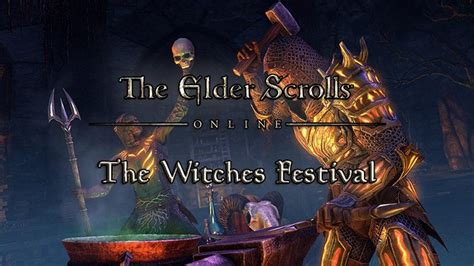 The Witches Festival in The Elder Scrolls Online Begins Tomorrow