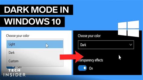 Turn on Dark mode on Windows 10