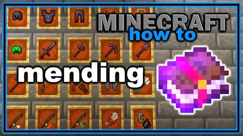 Use Mending Enchantment in Minecraft Today