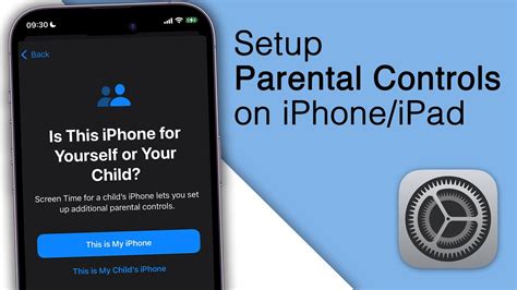 Use Parental Controls on iPhone and iPad