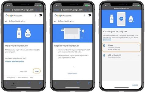 Use Your iPhone as a Security Key for Google’s 2FA