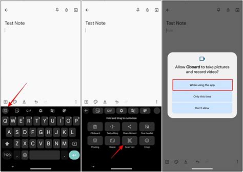 Use the Scan Text Feature in Gboard on Android