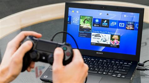 Using Remote Play on PS4