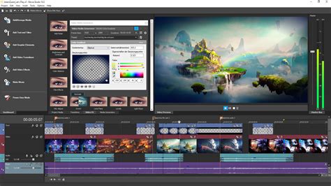 VEGAS Movie Studio 16: User Interface