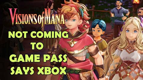 Visions of Mana on Game Pass Not Happening Says Xbox