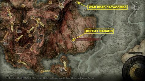 War-Dead Catacombs location