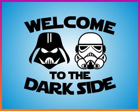 Welcome to the dark side
