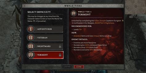 What Are World Tiers in Diablo 4