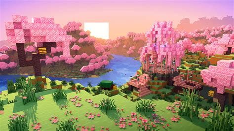 What is Cherry Blossom Biome in Minecraft