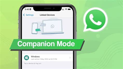WhatsApp Companion Mode For iOS