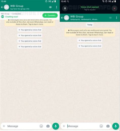 WhatsApp Voice Chats in the Works