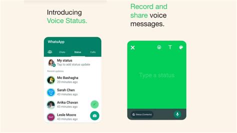 WhatsApp Voice Status and More Introduced