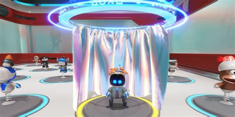 Where to change Astro Bot outfits
