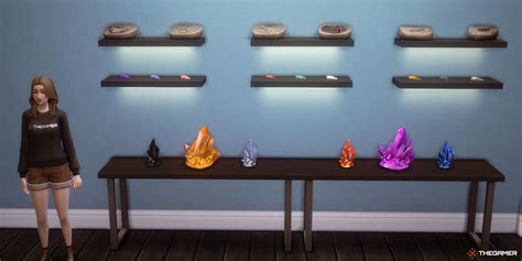 Where to find Crystals and Metals in The Sims 4