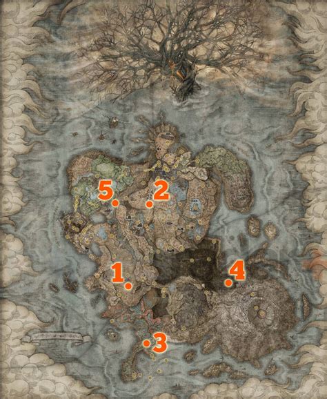Where to find every Map Fragment in Shadow of the Erdtree