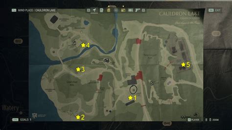 Where to find the Cauldron Lake Map in Alan Wake 2