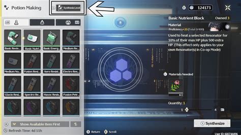 Where to find the Synthesizer in Wuthering Waves