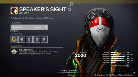 Where to get the Speaker’s Sight Exotic in Destiny 2