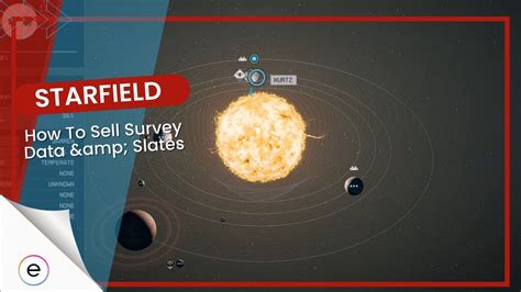 Where to sell Survey Data in Starfield