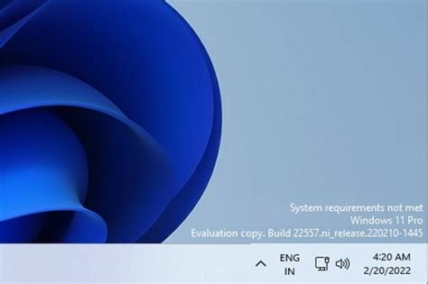 Windows 11 on Unsupported Devices Now Has a Watermark