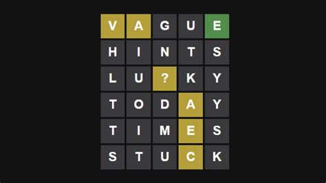 Wordle August 3 hints