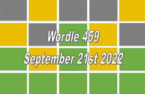 Wordle September 21 hints