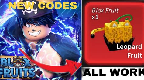 Working Blox Fruits Codes