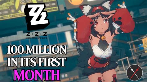 Zenless Zone Zero Reaches 100 Million Dollars In Its First Month