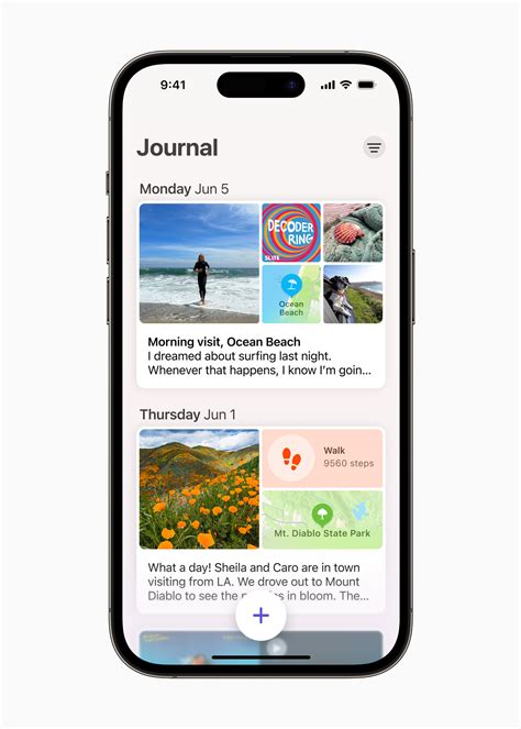 iOS 17 Journal App Released