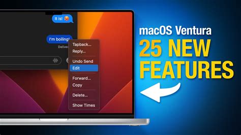macOS Ventura: Features